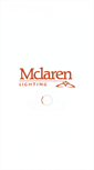 Mobile Screenshot of mclarenlighting.com