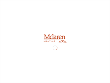 Tablet Screenshot of mclarenlighting.com